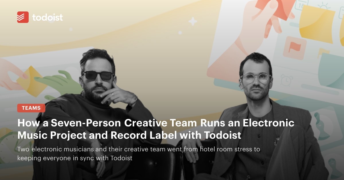 How MXGPU Coordinates Music, Releases, and a Seven-Person Team in Todoist