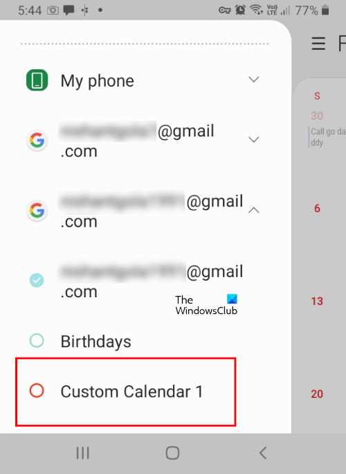 Add Outlook Calendar to Samsung Calendar