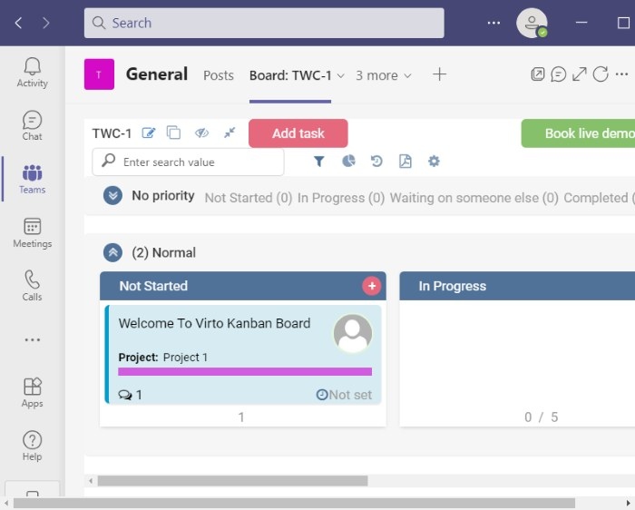 Add a Kanban Board to Microsoft Teams with Virto Kanban Board